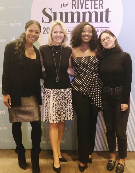 The GBC team at The Riveter's first annual Summit in NYC, 11/8/19.